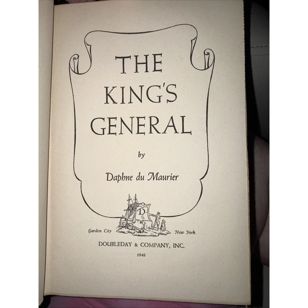 Antique The King's General by Daphne du Maurier Hardcover 1st Ed. 1946 (423)
